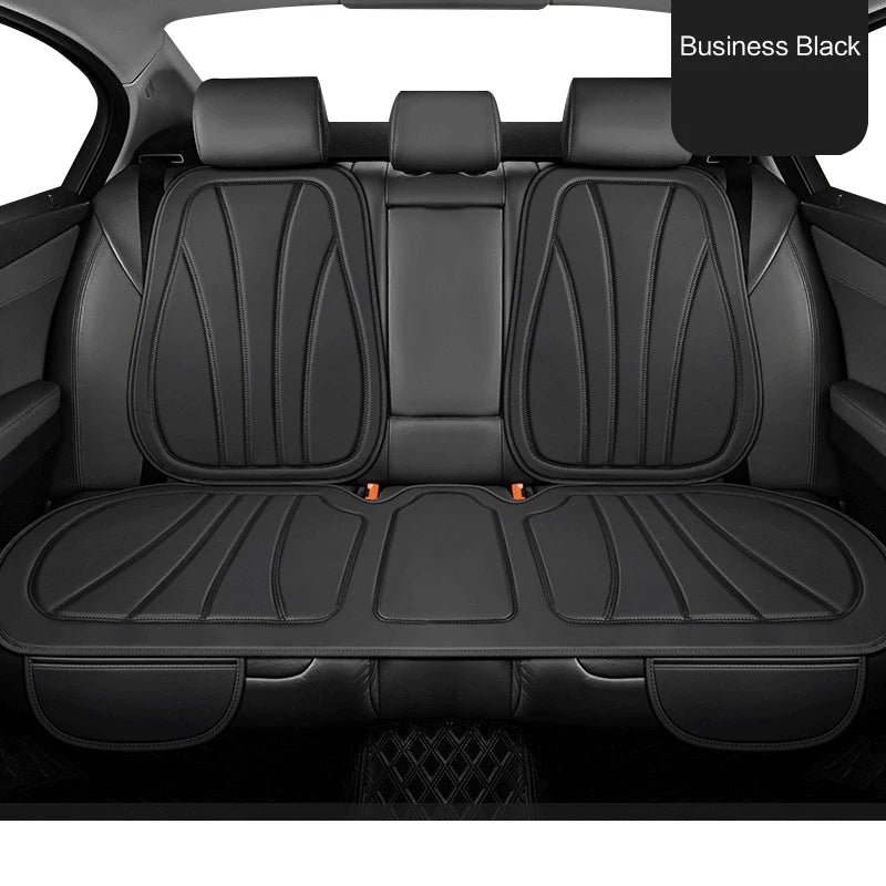 Universal PU Leather Car Seat Cushion – Breathable, Durable Chair Pad for All Seasons - Delicate Leather  