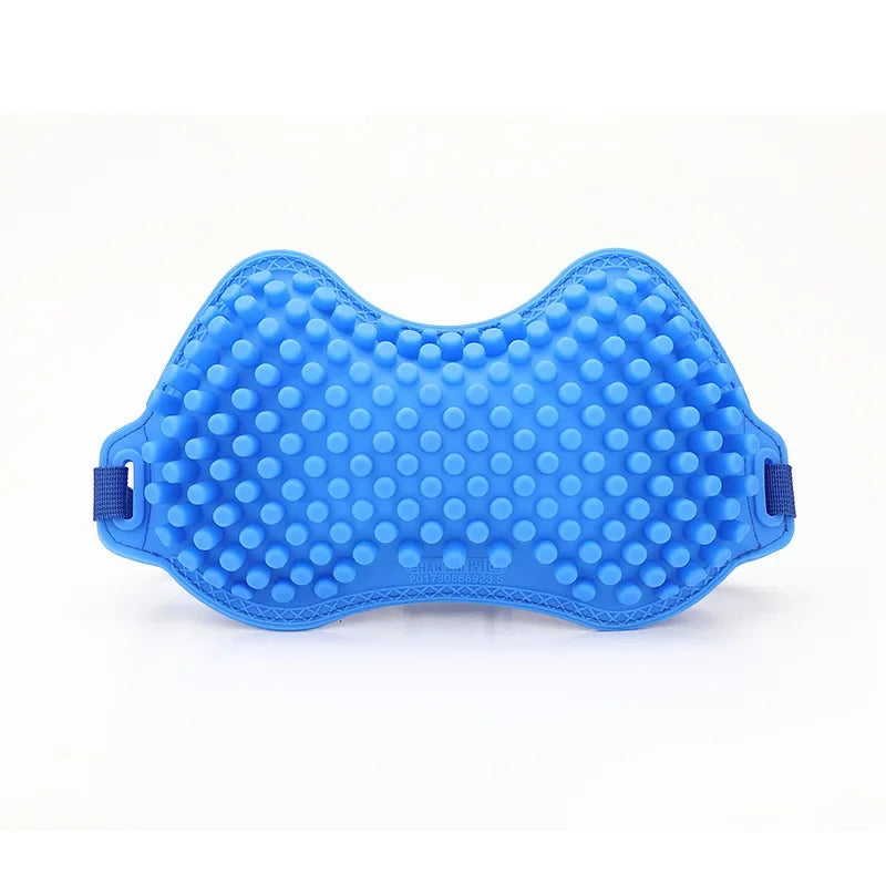 Silicone Non-Slip Car Seat Cushion – Universal Four-Season Cooling Breathable Seat Cover for Car, Office, and Home Use - Delicate Leather  
