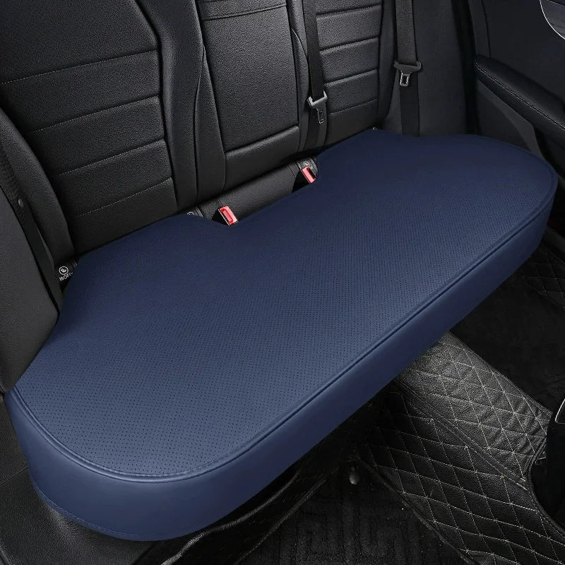 360° Surround Leather Car Seat Covers – All-Season Front and Rear Seat Protector Cushion Pads, Universal Fit - Delicate Leather  