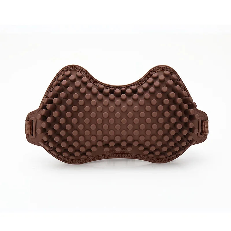 Silicone Non-Slip Car Seat Cushion – Universal Four-Season Cooling Breathable Seat Cover for Car, Office, and Home Use - Delicate Leather  