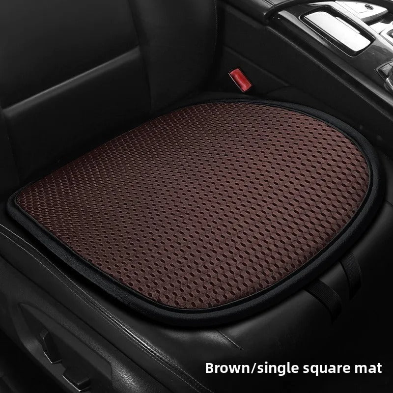 Universal Ice Silk Car Seat Cushion – Breathable Anti-Slip Summer Seat Cover - Delicate Leather