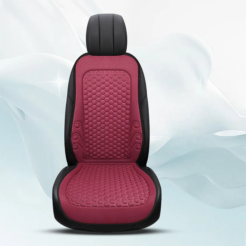 Universal Front Car Seat Cushion – Breathable Non-Slip Premium Seat Protector - Delicate Leather