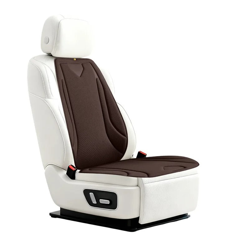 Universal Seaweed Fiber Car Seat Cover – Breathable Non-Slip Luxury Seat Protector - Delicate Leather