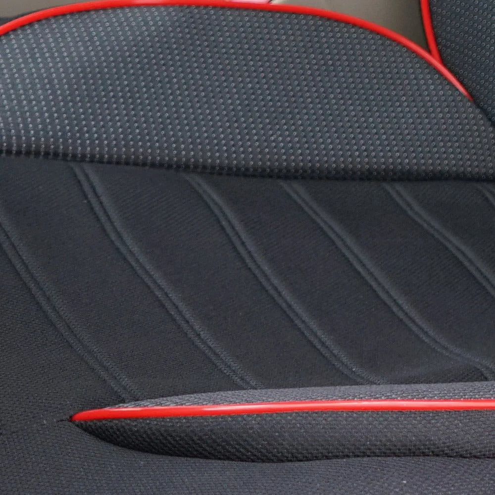 5D Car Seat Covers – Universal 4mm Sponge Padded Seat Cover Set for Cars - Delicate Leather