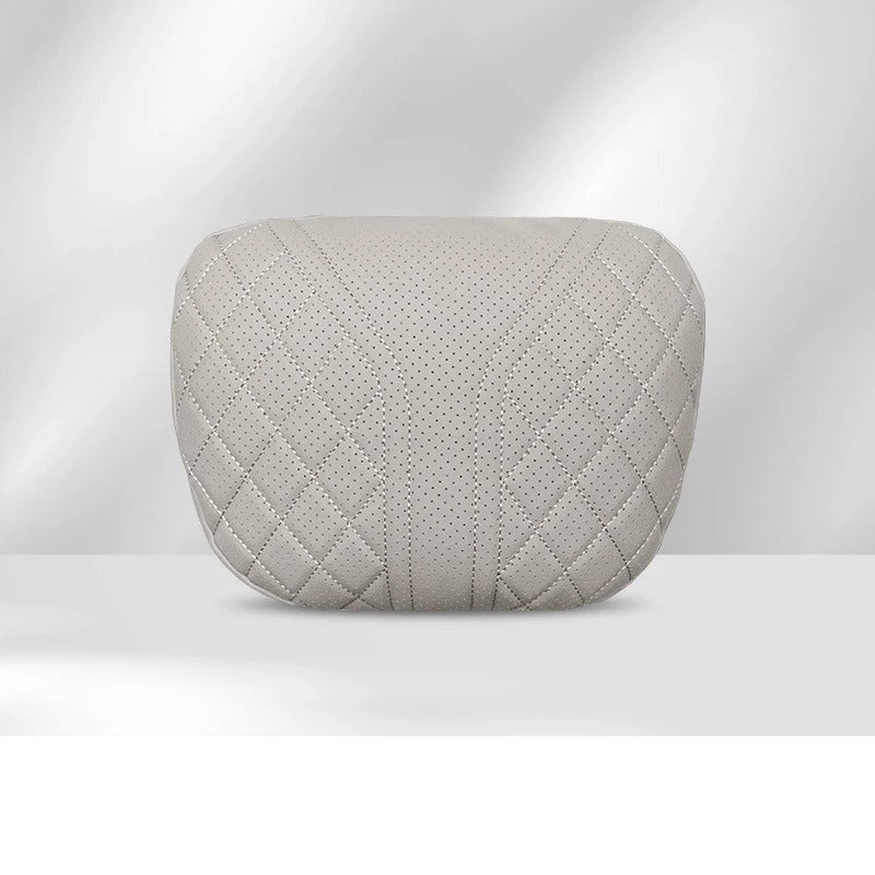Universal Nappa Leather Car Seat Cushion – Memory Foam Protective Pad for Front Seat - Delicate Leather  