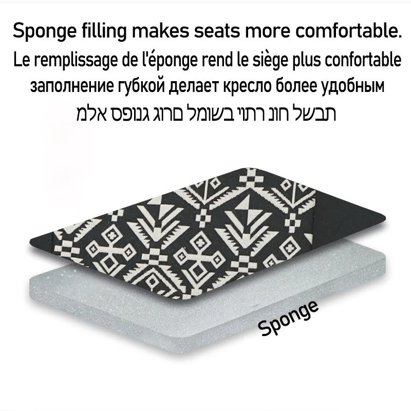Universal 9-Piece Car Seat Covers – Polyester Fabric with 3-Zipper Design for Cars, SUVs, Trucks & Vans - Delicate Leather