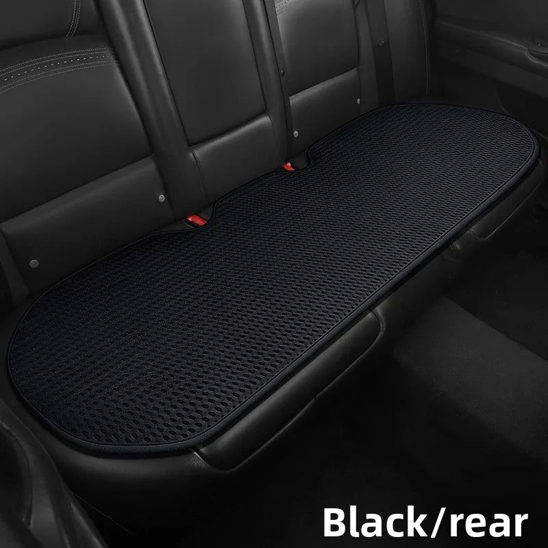 Universal Ice Silk Car Seat Cushion – Breathable Anti-Slip Summer Seat Cover - Delicate Leather