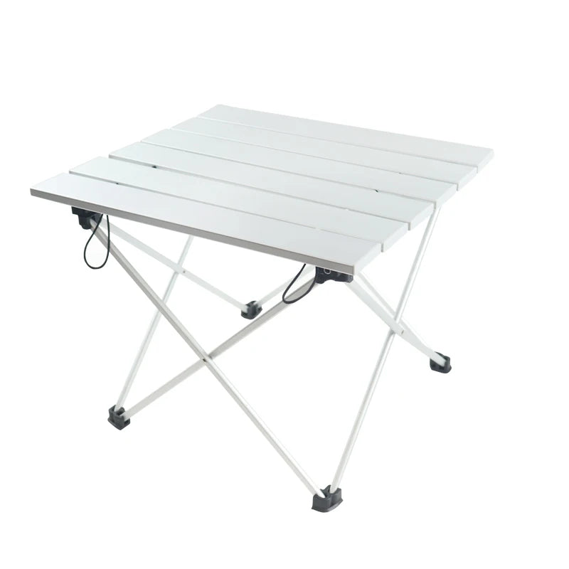 UltraPort Compact Camp Table Outdoor Folding Table, Portable Camping Side Table made of Ultralight Aluminum. Ideal for Camping, Picnics, and Beach Trips