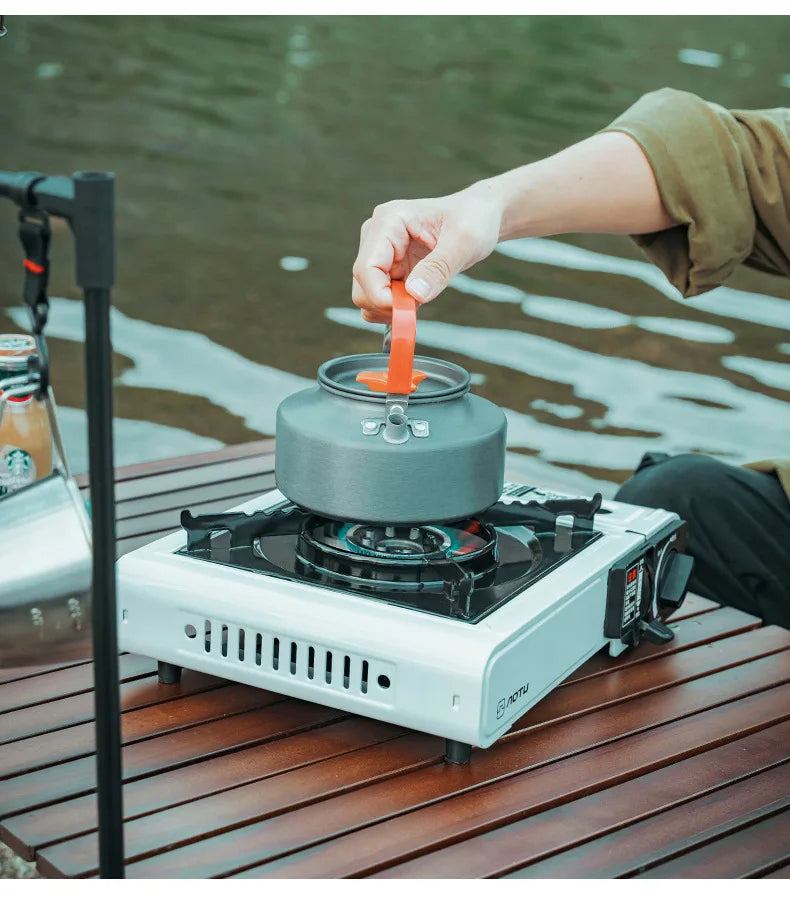 Large Capacity Camping Cassette Oven Storage Bag Ideal for Gas Canisters, Picnic Cookware, Ground Nails, and Utensils. Convenient Organizer for Camping Cookware and Tools