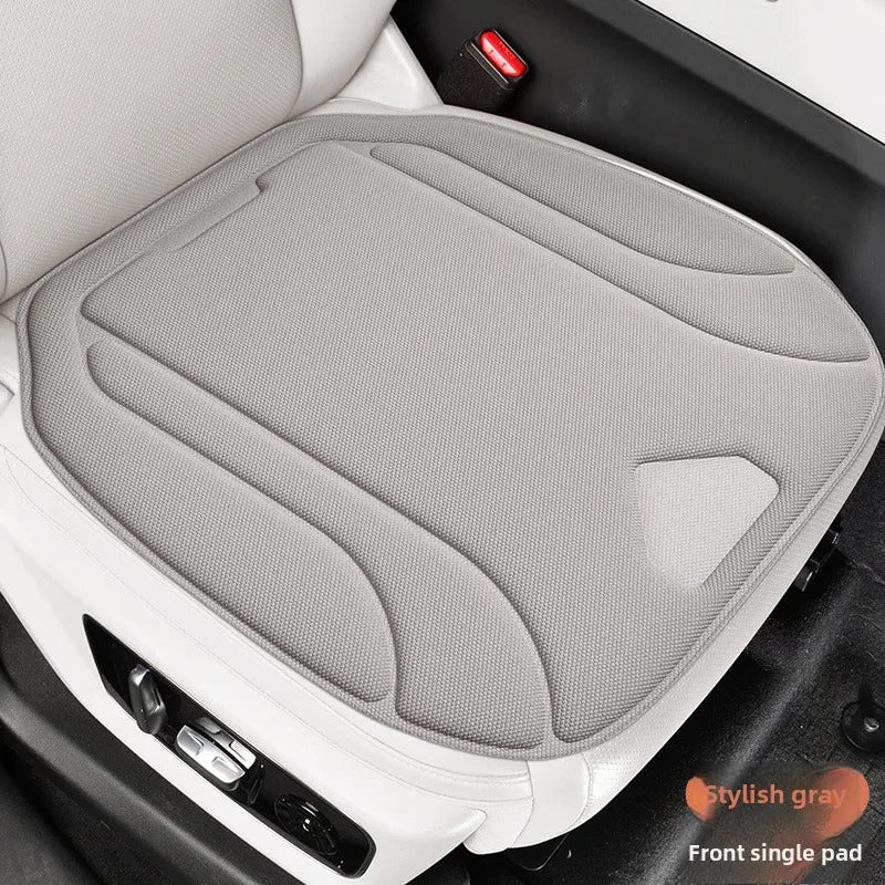 Universal Seaweed Fiber Car Seat Cover – Breathable Non-Slip Luxury Seat Protector - Delicate Leather