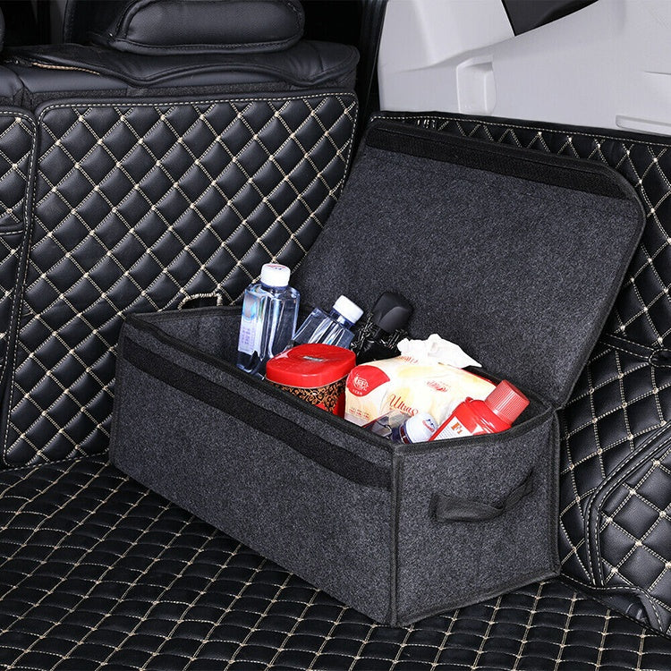 Heavy Duty Durable Felt Car Trunk Organizer Storage Bag