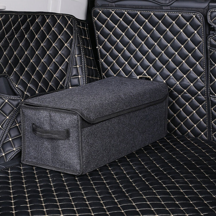 Heavy Duty Durable Felt Car Trunk Organizer Storage Bag