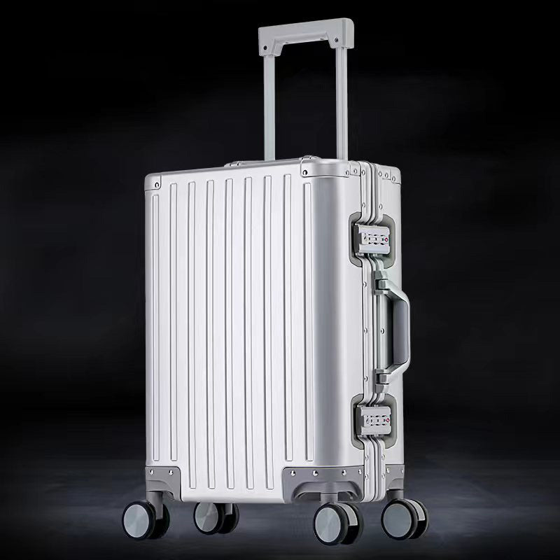 2024 Full Aluminum Carry-On Travel Hand Luggage Trolley Suitcases