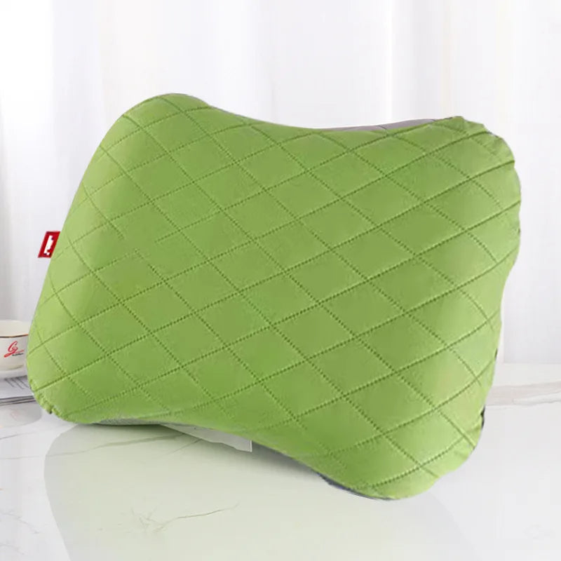 Ultralight Inflatable Neck and Lumbar Support Pillow – Perfect for Camping, Travel, and Sleep