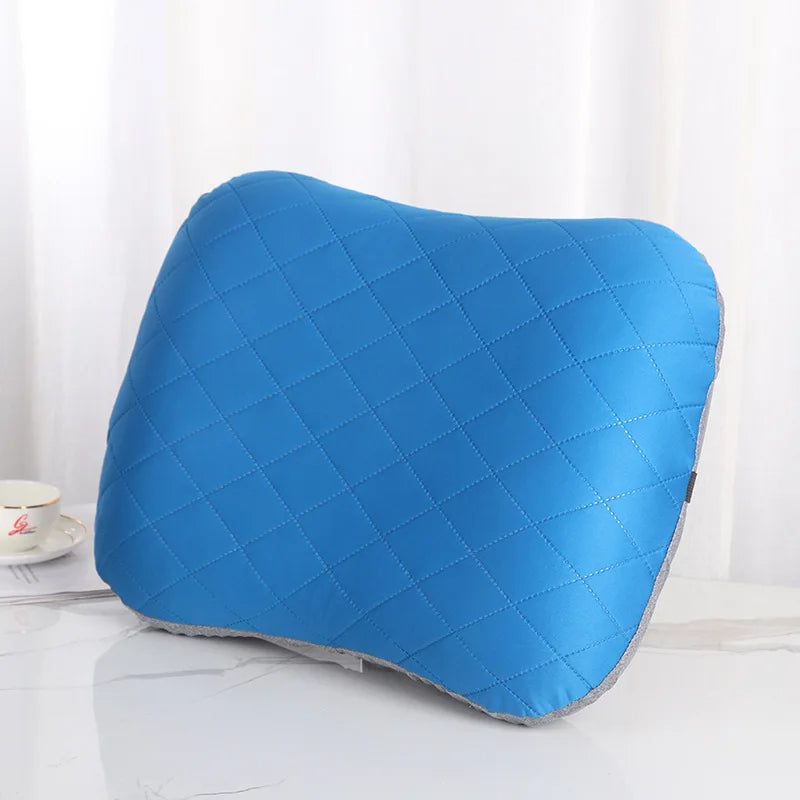 Ultralight Inflatable Neck and Lumbar Support Pillow – Perfect for Camping, Travel, and Sleep