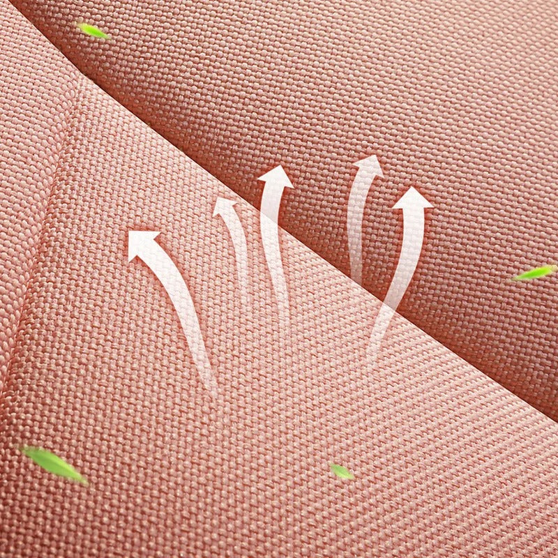Full Linen Steering Wheel Cover – Universal O-Type Breathable Non-Slip All-Season Grip - Delicate Leather