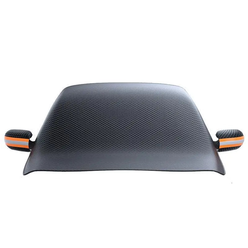Magnetic Car Windshield Snow Cover – Thick Oxford Cloth Frost Guard - Delicate Leather