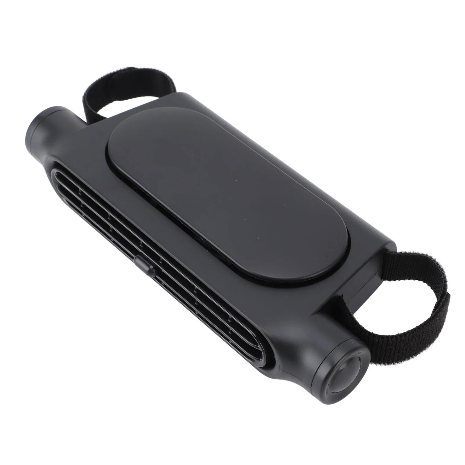 USB Bladeless Car Cooling Fan – Adjustable Speed, Low Noise, Seat Headrest Mount for Rear Seat Ventilation - Delicate Leather  