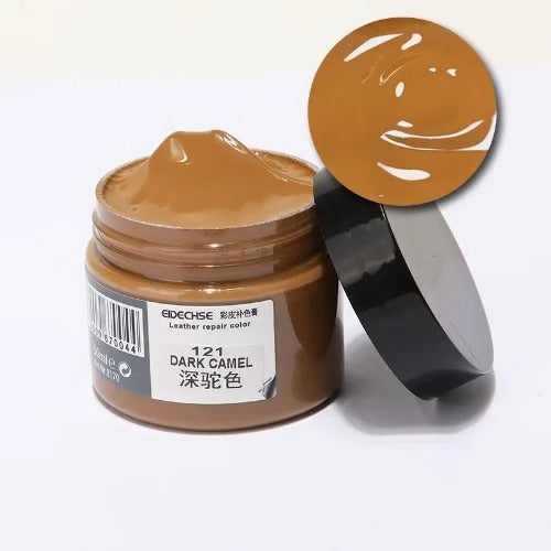 Liquid Skin Leather Repair Kit – No-Heat Restoration for Car Seats, Sofas, and Leather Goods - Delicate Leather