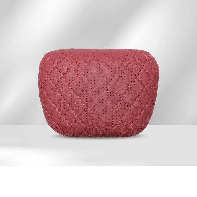 Universal Nappa Leather Car Seat Cushion – Memory Foam Protective Pad for Front Seat - Delicate Leather  