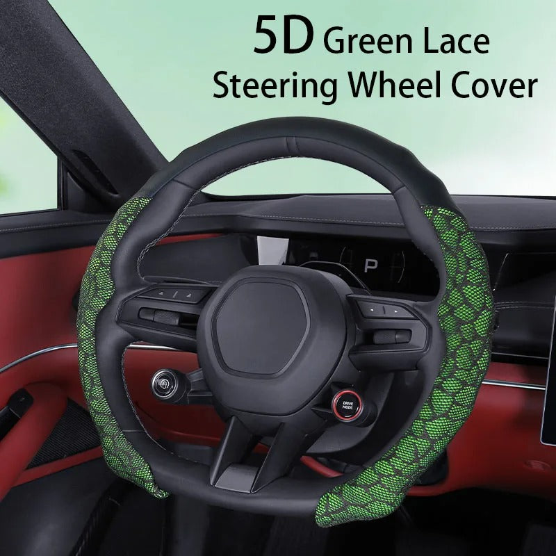 Pack 2 Crystal Car Steering Wheel Cover For Women Girls Cute Glitter Steer Wheel Cover Bling Rhinestone Diamond Car Steering Charm Protection, Car Steering Wheel Cover, Car Accessories 04 - Delicate Leather  