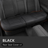 Nappa Leather Car Seat Covers – Waterproof, Universal Fit with Surround Bottom Design | Luxury Seat Protector for Cars, SUVs, Pickups - Delicate Leather