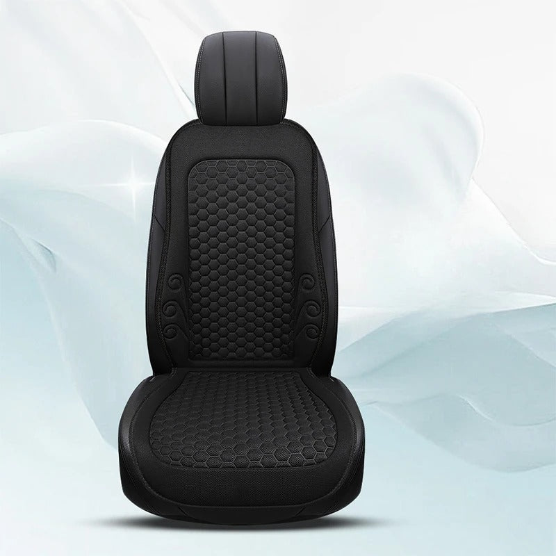 Universal Front Car Seat Cushion – Breathable Non-Slip Premium Seat Protector - Delicate Leather