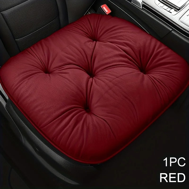 Breathable Polyester Car Seat Cover – Universal All-Inclusive Front Seat Cushion - Delicate Leather
