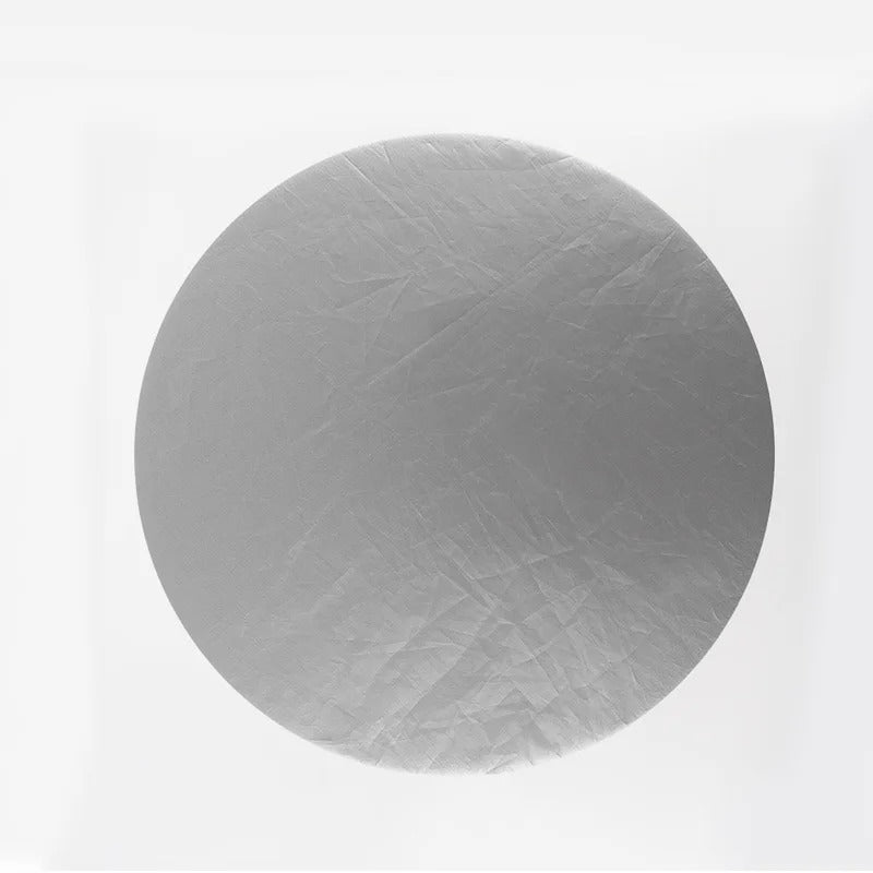 Car Steering Wheel Sun Shade Cover – Silver Coated Heat Reflective Protector - Delicate Leather  