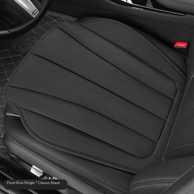 Suede Leather Car Seat Cushion – Soft Non-Slip Universal Seat Cover - Delicate Leather  