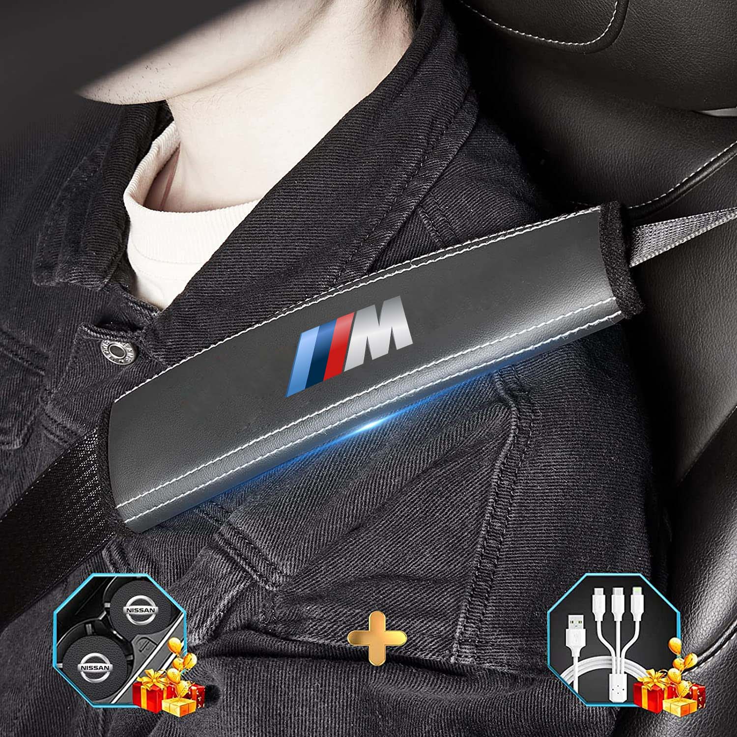 BMW M Sport Car Seat Belt Cover: Enhance Comfort and Safety on Your Drives