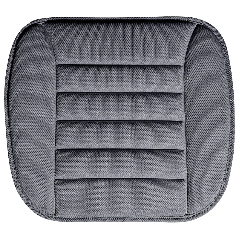 Linen Cotton Car Seat Cushion – Breathable Universal Seat Cover Pad for Vehicle Interiors - Delicate Leather  