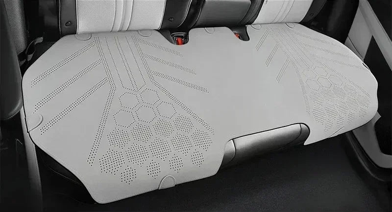 Universal All Seasons Car Seat Cover - Breathable Suede Seat Anti-slip Protective Cushions - Luxury Ultra Thin Suede Seat Cover - Delicate Leather  
