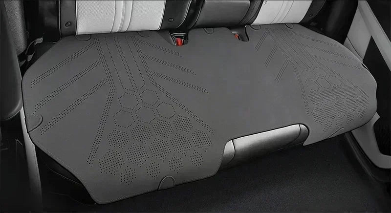 Universal All Seasons Car Seat Cover - Breathable Suede Seat Anti-slip Protective Cushions - Luxury Ultra Thin Suede Seat Cover - Delicate Leather  