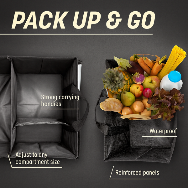 Deluxe Leather Trunk Organizer Pro