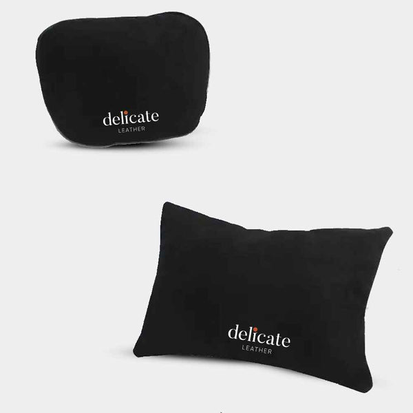 Comfy Leather Car Neck Pillow