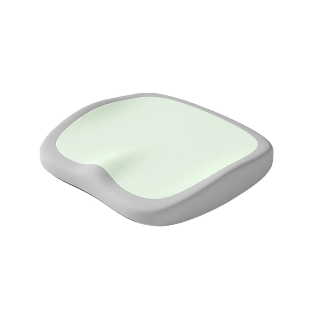 Ergonomic Office Chair Cushion – Soft Thickened Slow Rebound Seat Pad, Anti-Slip Comfort Cushion for Home, Car & Student Use - Delicate Leather  