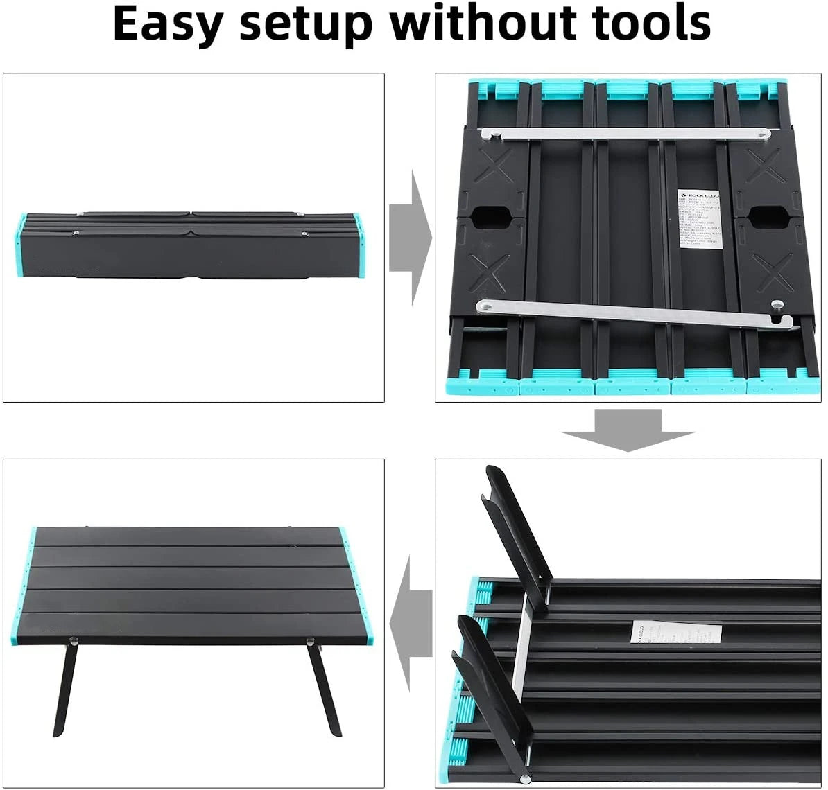 Outdoor Camping Portable Foldable Mini Table: Perfect for Tours, Beach, Picnics, and Barbecues. Ideal for Holding Tableware or Serving as a Folding Computer Desk, Lightweight and Easy to Carry