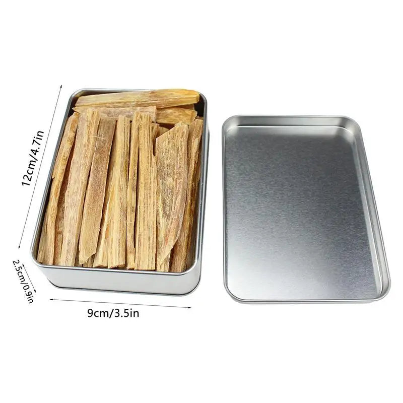 Portable Camping Fire Pine Bright Strips Natural Pine Set Wood Chips Picnic Fire Support Outdoor Camping Fire Starter Tools