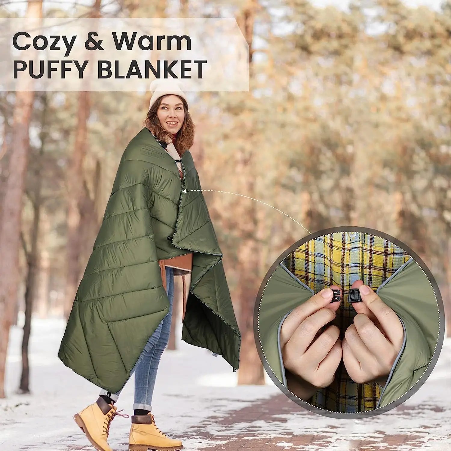 Camping Mat Outdoor Blanket, Moisture-Proof and Anti-Splash Camping Bed. Inflatable Mattress Ideal for Picnics and Outdoor Activities