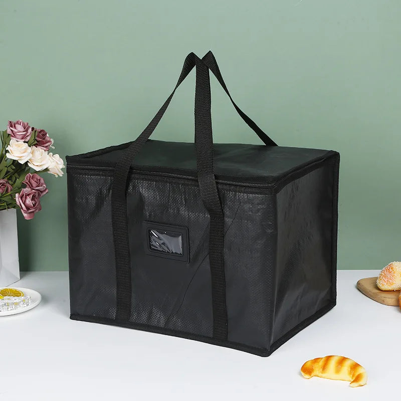 Food Delivery Bags with 28-70L Capacity Made from Food-Grade Material, Convenient Pizza Takeaway Bags, Easy-to-Clean Ruck Bags for Outdoor Activities