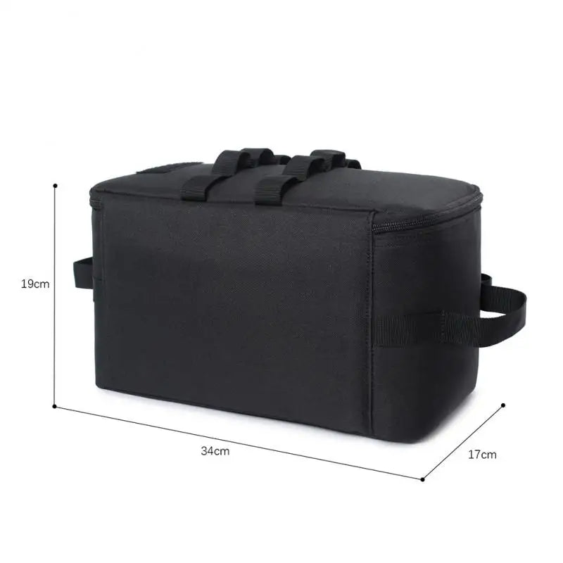 Large Capacity Camping Storage Bag Ideal for Storing Camping Meals, Tableware, Utensils, Gas Tanks, and Other Essentials for Camping, Picnics, and Travel