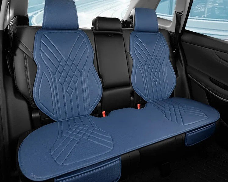 Universal PU Leather Car Seat Cushion – Easy to Clean, Non-Slip Seat Protector for Cars & SUVs