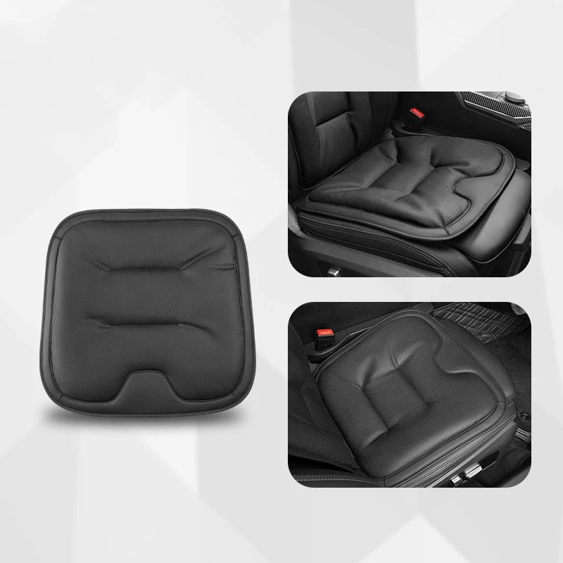 Anti-Fouling Leather Car Seat Cushion – One-Piece Winter Seat Cover for Audi, BMW, and Mercedes