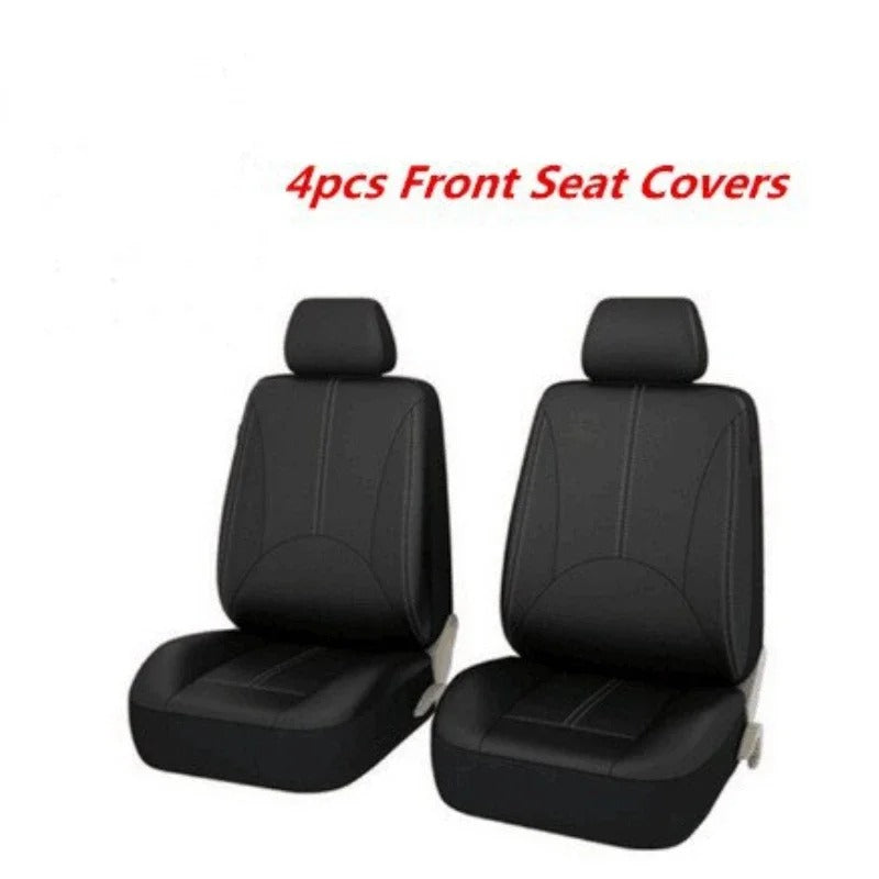 PU Leather Car Seat Covers for Honda Accord, Civic, CR-V, and More – Perforated Design for 4/9 Seats