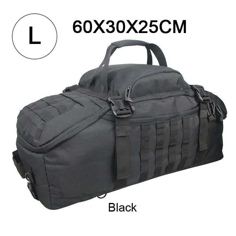 60L & 80L Tactical Camping Backpack - Molle Hiking Rucksack, Travel Duffel Bag for Men & Women