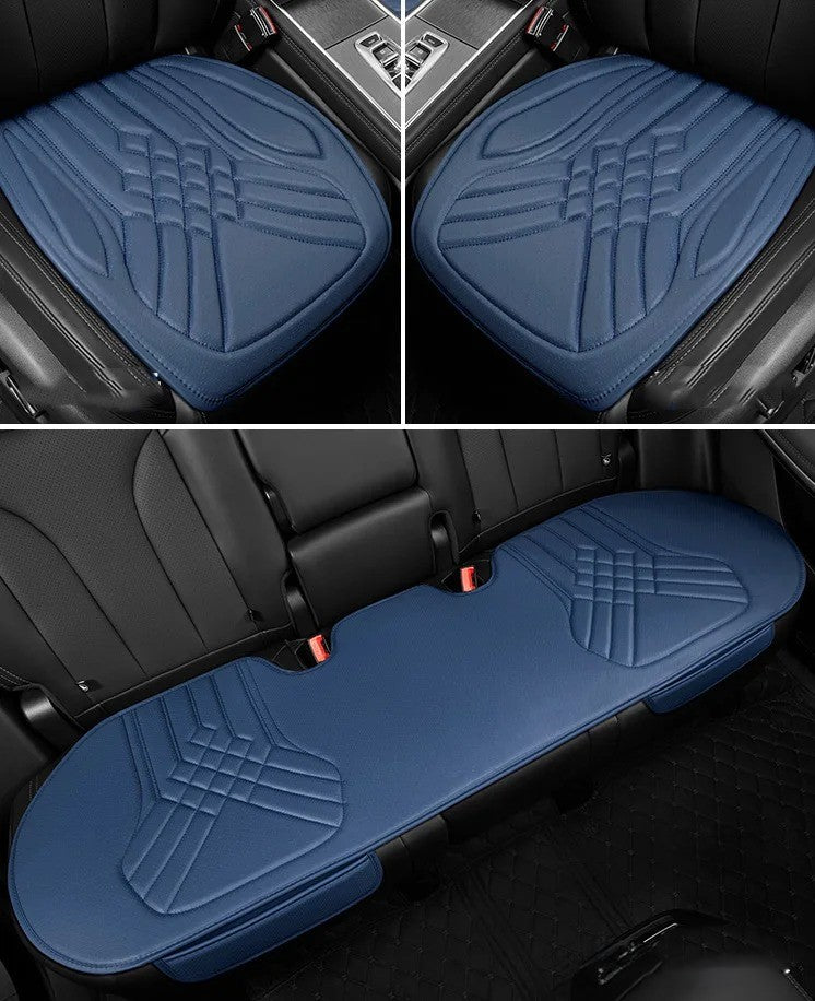 Universal PU Leather Car Seat Cushion – Easy to Clean, Non-Slip Seat Protector for Cars & SUVs