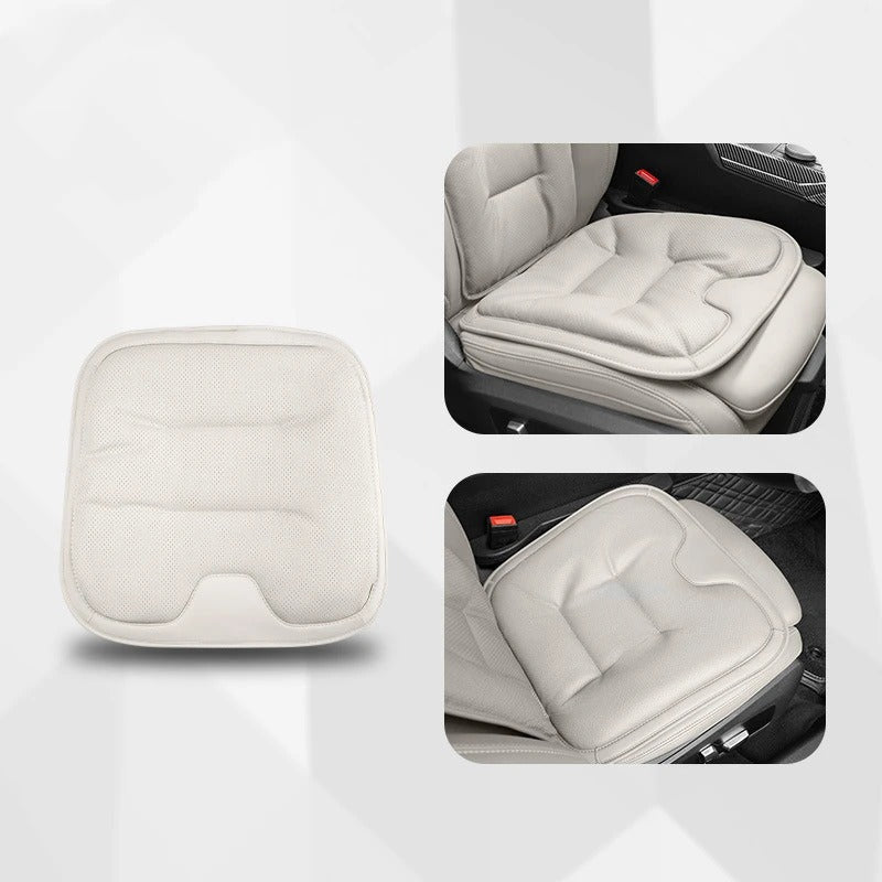 Anti-Fouling Leather Car Seat Cushion – One-Piece Winter Seat Cover for Audi, BMW, and Mercedes