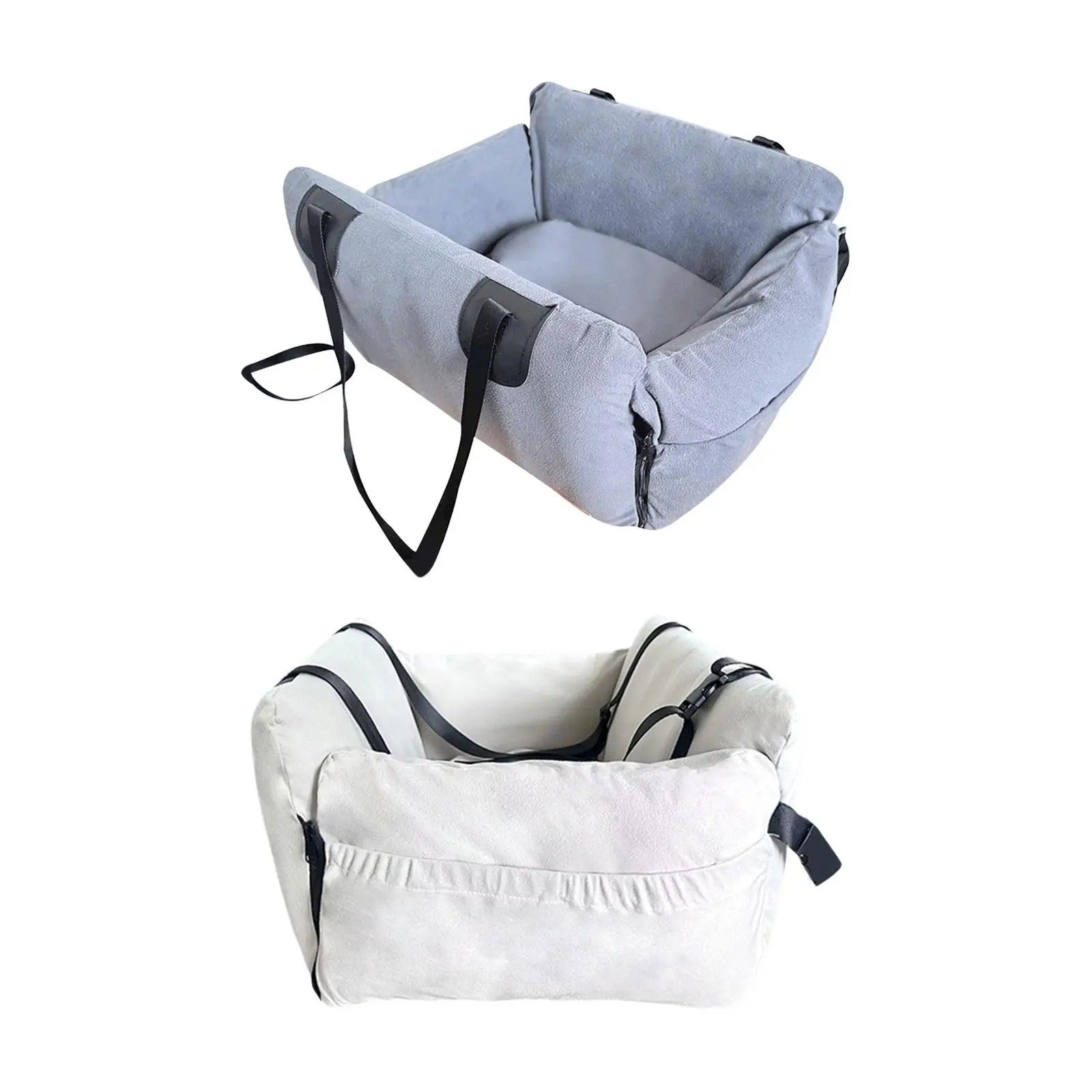 Small Dog Car Seat & Handbag – Portable Travel Bed for Pets