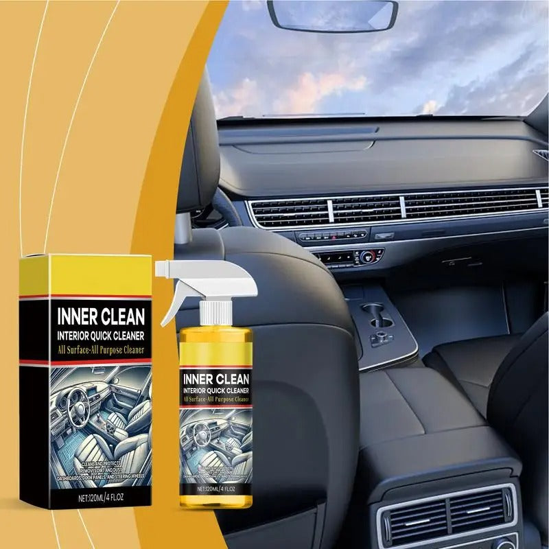 Total Interior Cleaner & Protectant – All-Purpose Spray for Car Interior Maintenance